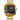 LX INDIA Analog Watch Gold SKMEI Square Men's Watch Large Screen Multi-Time Zone Analog Watch - 2025