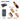 LX INDIA Shoe cleaning set SNEAKARE Complete Shoe Cleaning Kit - Shoe Cleaner,Brushes (Soft, Medium, Stiff), Microfiber Towel