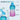 LXINDIA bottle SOLARA 1 Gallon Water Bottle Blue Fuchsia