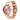 LX INDIA Analog Watch Sonata Blush Quartz Analog Brown dial Stainless Steel Strap Watch for Women