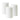 LXINDIA Candle White Soy Wax Pillar Candle Set of 3 Pcs Ribbed Pillar Candles for Home Decor Diwali