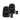 LX INDIA Backpack cover Storite 2 Pack Dust & Rain Cover For Standard Backpack With Pouch (30L-35L,Black)