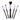 LX INDIA Makeup Brush Swiss Beauty Makeup Brushes Set, Makeup Accessory, Purple, 100G