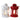 LX INDIA Candle Holders TIED RIBBONS Set of 2 Hanging Lantern Tealight Candle Holder