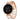 LX INDIA Smart Watch Rose Gold Titan Elixir 1.19" AMOLED Stainless Steel Smart Watch for Women, Water Resistant
