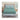 LX INDIA Bedsheet Party Mood Teal Trident Bedsheet Set 1 Queen Size Bedsheet with 2 Pillow Covers