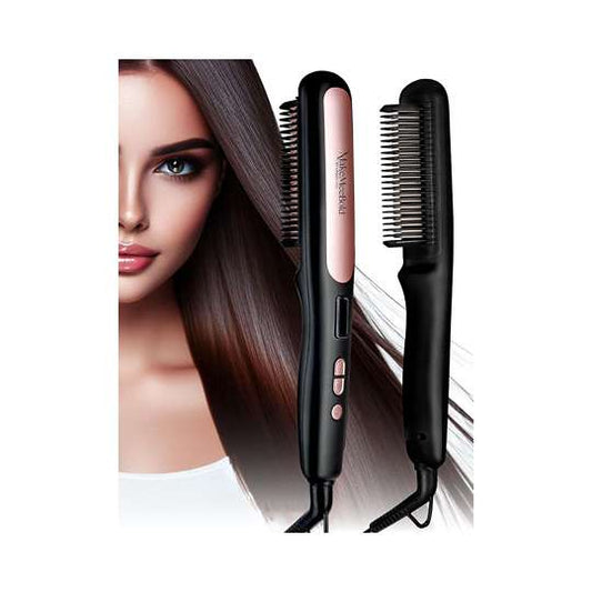 LX INDIA Straightener Urban yog MakeMeeBold Hair Straightener Brush
