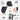 LX INDIA Microphone VOOK Wireless Mic for Video Recording, Dual Channel Mic Wireless (VOOKLM1)