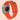 LX INDIA Smart Watch Zebronics ICONIC ULTRA AMOLED Smart watch with Calling Bluetooth 5.1, 1.78" (4.5cm) Large 2.5D screen, Silver+Orange