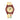 LXINDIA Smart Watch Zoop Analog Watch with Yellow Dial & Yellow Strap from house of Titan