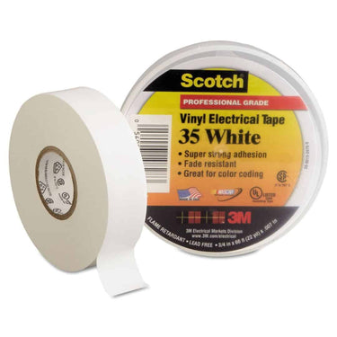 3M Scotch 35 Electrical Tape White