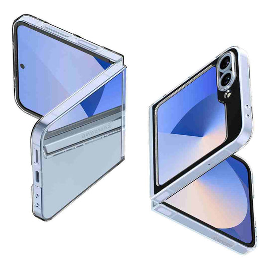 Spigen Air Skin Glitter Back Cover for Galaxy Z Flip6 ( Crystal Quartz)