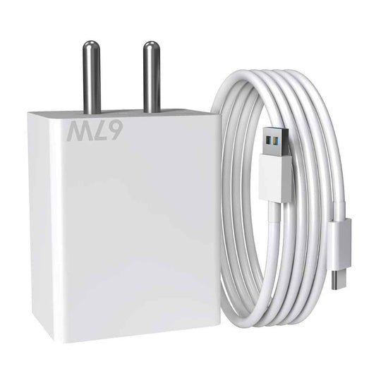 LXINDIA Mobile Charger 67W Mi Xiaomi Fast USB Type C Charger