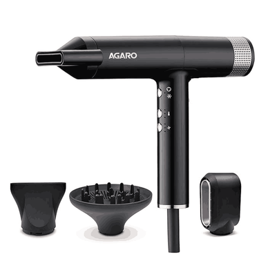 AGARO Royal 2000W BLDC Professional Hair Dryer (Black)