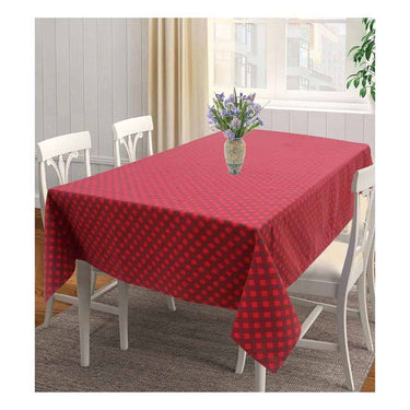 AIRWILL Cotton 4 Seater 55 Inches Square Tablecloth