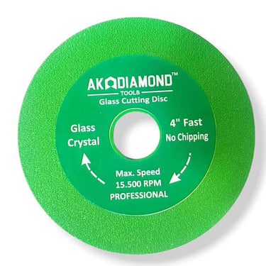 AK DIAMOND Glass Cutting Disc 4 Inch