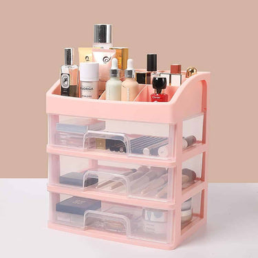 ALOXE Makeup Organiser Box(Pink)