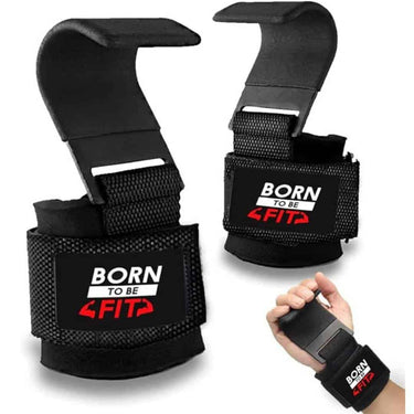 APRPDP Weight Lifting Hooks Hand Grip Wrist Straps for Deadlift Set of 2 PC