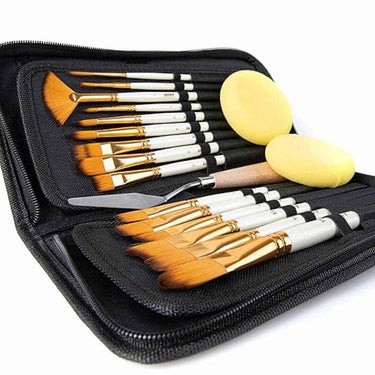 ARTIFY 15 Pieces Paint Brush Set