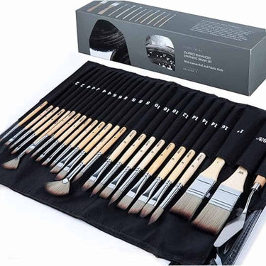 ARTIFY 24 Pieces Paint Brush Set