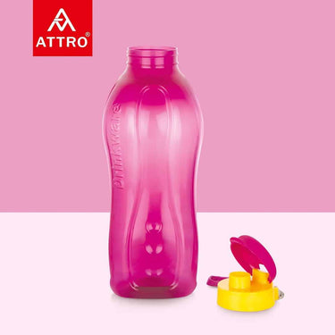 ATTRO Drinkware Gym 2 Liter Pink  Bottle