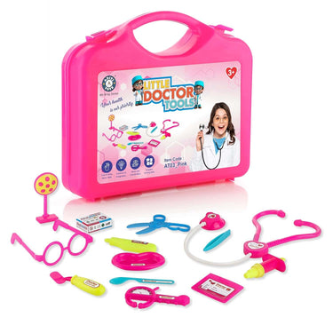 Aditi Toys Doctor Playset For Kids (Pink)