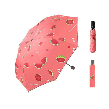 Adorazone Fruit Theme Manual 3Fold Umbrella (Pink)