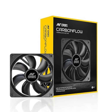 Ant Esports Carbonflow 120mm Case Fan  (Black)