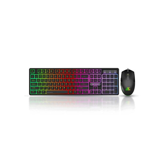 LXINDIA Keyboard and Mouse Combo Ant Esports KM1600 (Black)