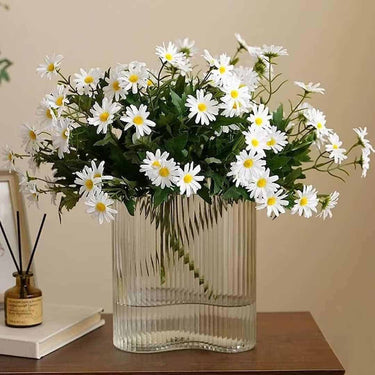 Art Street Artificial Flower Bunch Daisy Fake Flower White