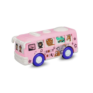 Asian Friction Powerd Plastic Toy Bus