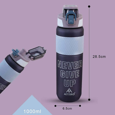 Attro Scout Sports 1000ml Water Bottle Violet