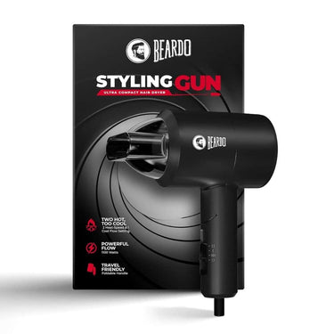 BEARDO Styling Gun Ultra Compact Hair Dryer 1100 Watts