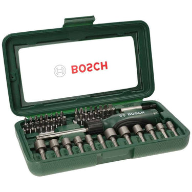 BOSCH 46 Piece Screwdriver Bit Set and 12 Nutsetters