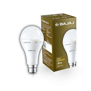 Bajaj LEDZ 8.5W Rechargeable Emergency Inverter LED Bulb  White