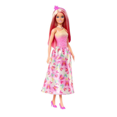 Barbie Royal Doll with Pink and Blonde Fantasy Hair