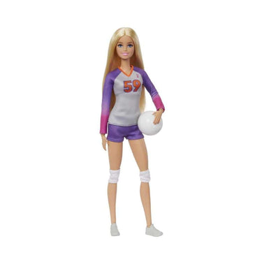 Barbie Volleyball Player Doll with Uniform and Ball