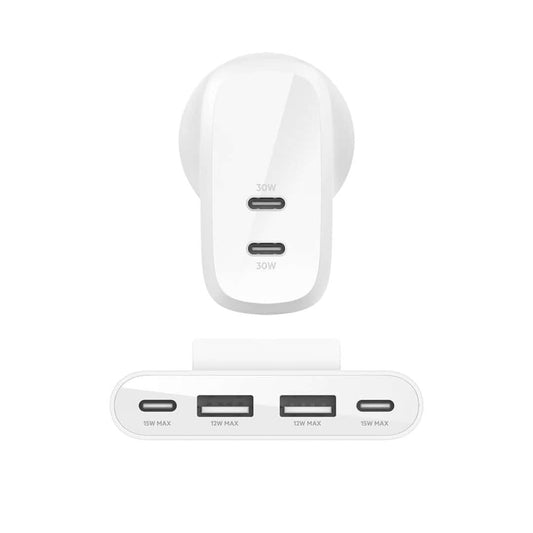 LXINDIA Mobile Charger Belkin 60W Fast Charging Wall Charger