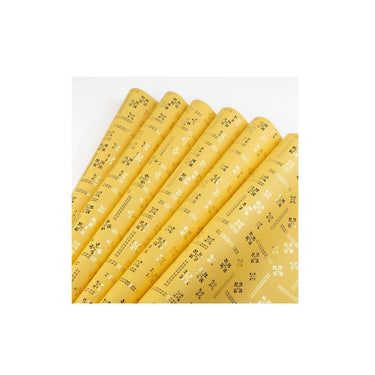 Birch and Co Gift Wrapping Paper Sheet(Yellow)