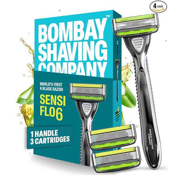 Bombay Shaving Company Sensi Flo 6 (Pack Of 2)