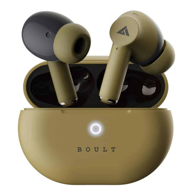 Boult Audio K40 Earbuds (Khaki Green)