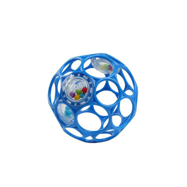 Bright Starts Oball Rattle Easy Grasp Toy (Blue)