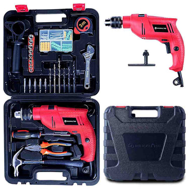 Buildskill BGSB13RE Pro 13mm impact Drill Kit