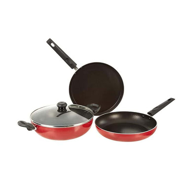 Butterfly Rapid Non Stick 3 Pcs Cookware Set