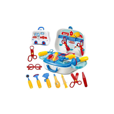 CASWAA Doctor Play Set for Boys and Girls (Blue)