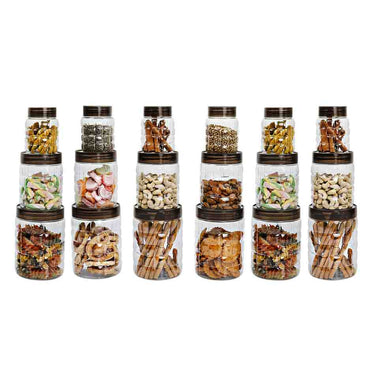 CELLO Checkers Pet Plastic Airtight Canister Set