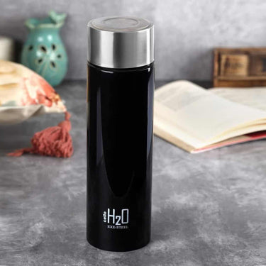 CELLO H2O Stainless Steel Water Bottle Black