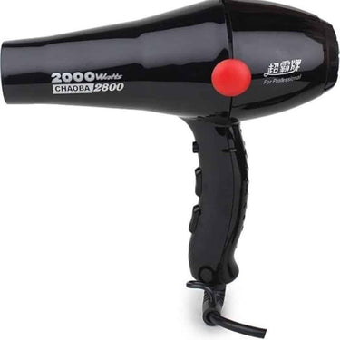 CHAOBA 2000 Watts Professional Hair Dryer (Black Model 2800)