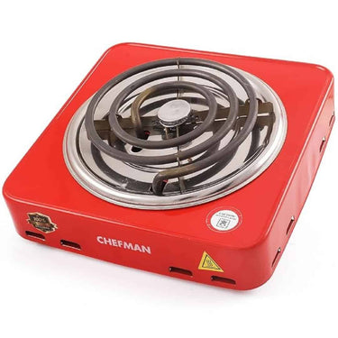 CHEFMAN Electric Coil Hot Plate Cooktop Grill 1200WATT