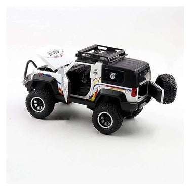 CLUBX Jeep Die Cast Car With Open Able Doors